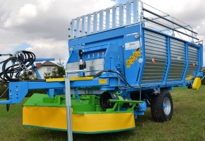 ZAMET силосорезка пасыпатель сіласных ям і насыпаў на вытворчасці сельскагаспадарчых машын фірма ў Польшчы